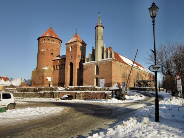 Reszelski zamek zimą.2012-01-30