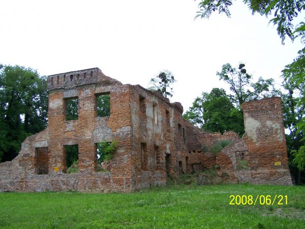 Ruiny zamku-pałacu-rodziny Josepha von Eichendorffa