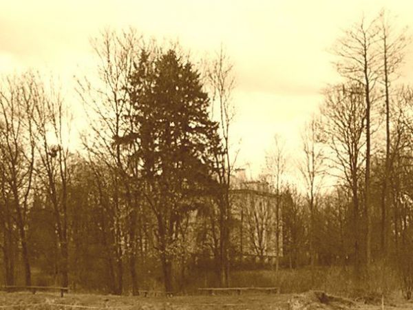 Pałac od strony parku