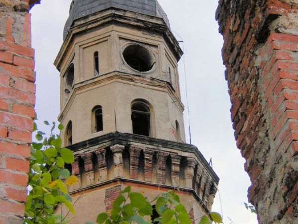 Ruiny zamku w Strzelcach Opolskich