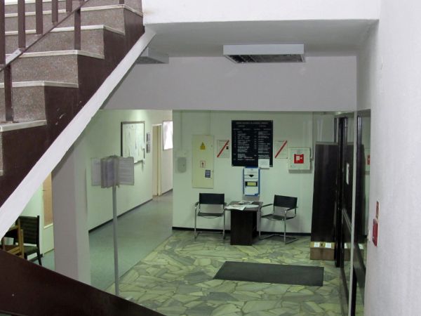 Wnętrze budynku, pomieszczenia Urzędu Miejskiego