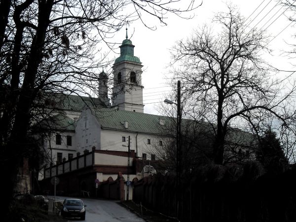 Kościół Św. Antoniego widziany z ul. Dolnej Panny Marii.