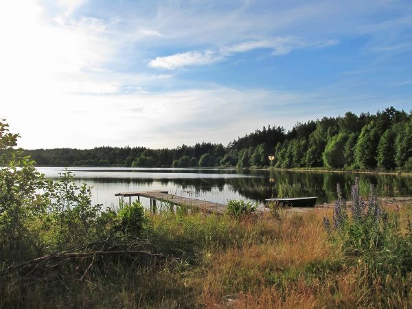 Nad jeziorem Gogolinek w Czarnym - ośrodek wczasowy