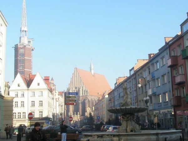 Fontanna Trytona w Nysie