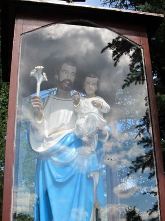 Figurka Patrona Parafii i kościoła