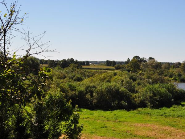 widok kiełpińca od kapliczki w kossakach