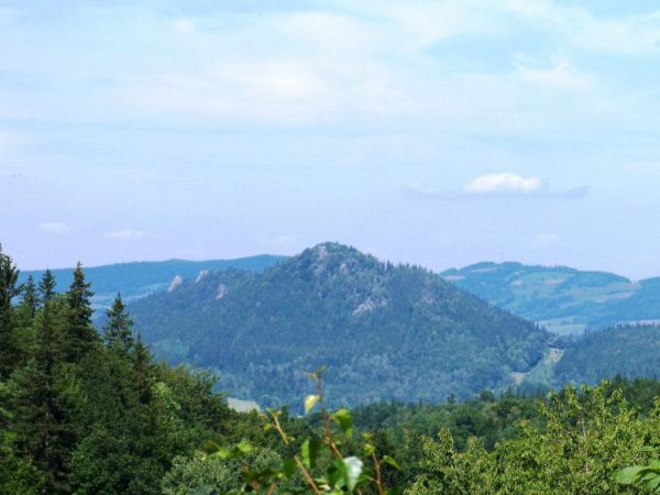 Widok na Krzyżną Górę