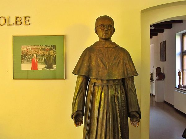 Wnętrze Muzeum Św. Maksymiliana Kolbe