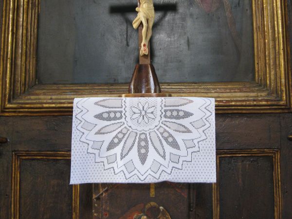 Krucyfiks ludowy - XIX wiek.