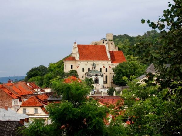 Widok na Kosciol Farny (XIV w.)