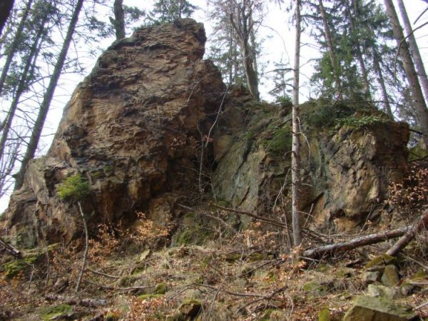 Zapomniana Skała Charlotty (niem. Charlottenstein).