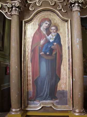 ikona Matka Boża z Dzieciątkiem.