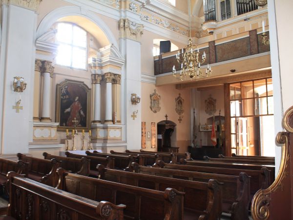 Łopienno, kościół.