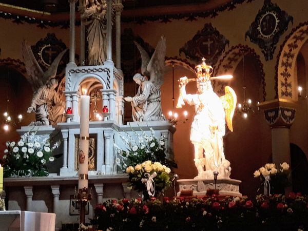 Michał Archanioł w  Konkatedrze