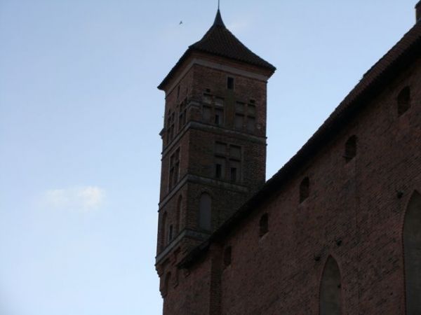 Jedna z wież lidzbarskiego zamku