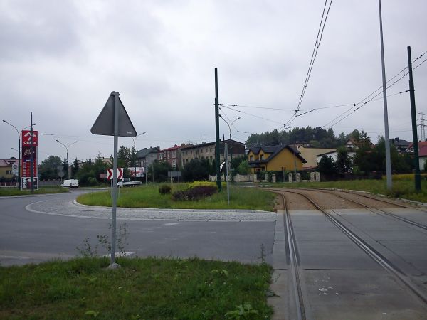 Sosnowiec-Dańdówka. Rondo.