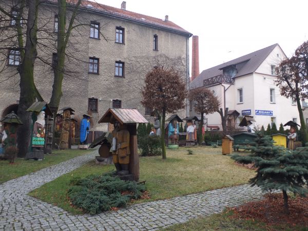 Muzeum im Dzierżonia ekspozycja zewnętrzna