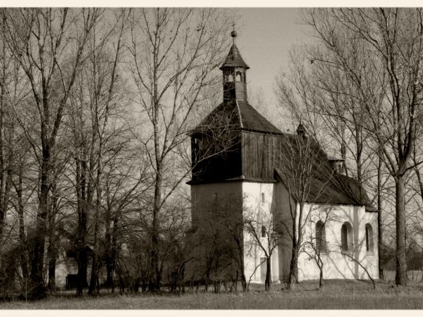 Kościół św. Mikołaja-widok od strony od wschodu-Przyrów2009