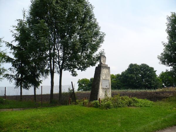 Pomnik poświęcony: POLEGŁYM W WALCE Z FASZYZMEM NIEMIECKIM W LATACH 1919-1945.