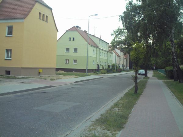 Wycinek ul. Mieszka I,dawna W.Wasilewskiej.