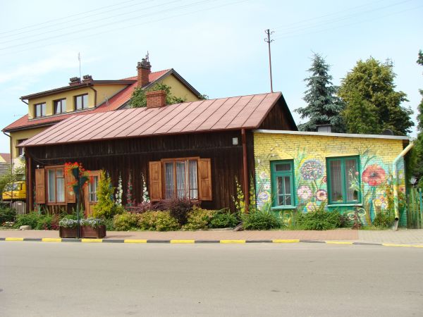 Malowane domy ul. Dąbrowszczaków