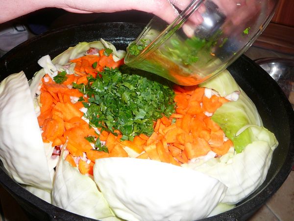 Chłopski garnek przyrządzany na ognisku - specjalność Państwa Dębek :D mmm na samo wspomnienie, aż ślinka cieknie :P