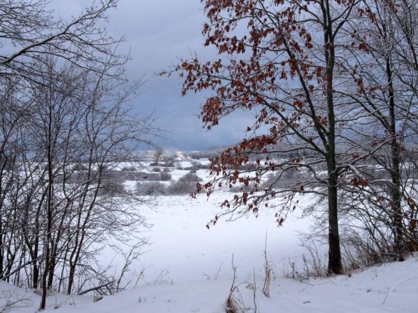 Stojcino zimowe- kiedy dopisze śnieg są tutaj doskonałe miejsca do uprawiania biegów narciarskich dla początkujących.