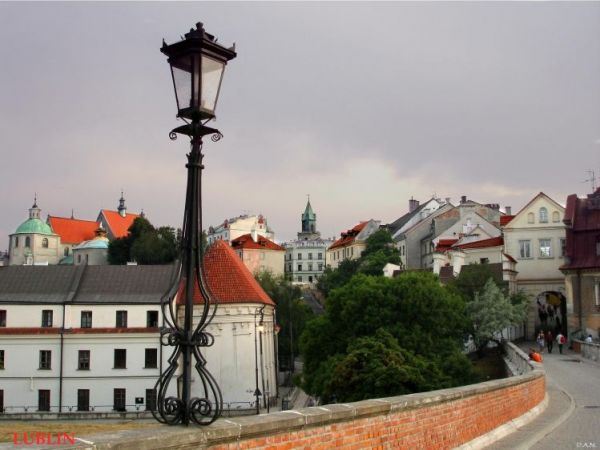 Widok na Brame Grodzka i Stare Miasto
