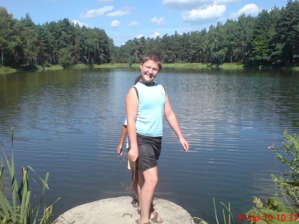 Rozlewisko kanału przy moście do Białej Daniel