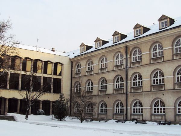 Dziedziniec KUL-u.