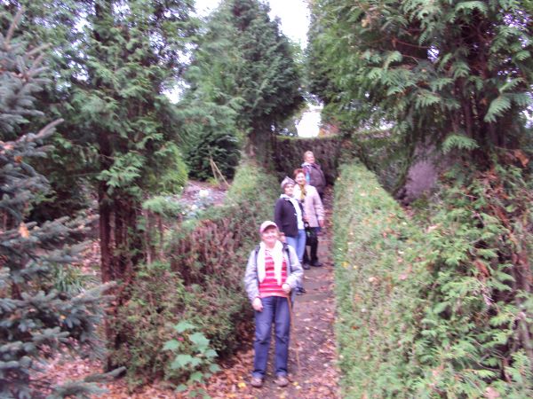 w bajkowej scenerii ogrodu / arboretum dra Bukreja.