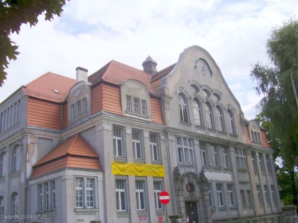 ... i cały budynek wpisany do rejestru zabytków.