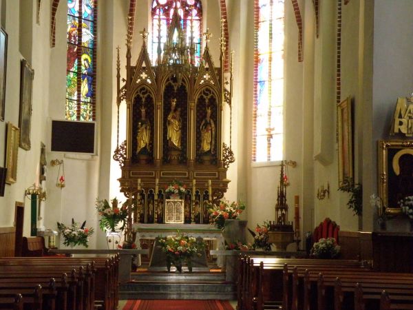 Ołtarz główny kościoła ołtaszyńskiego