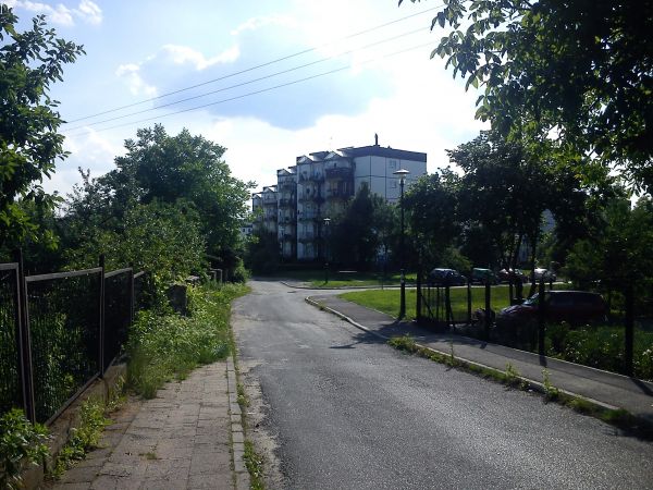 Sosnowiec-Niwka. Ulica Żelazna.