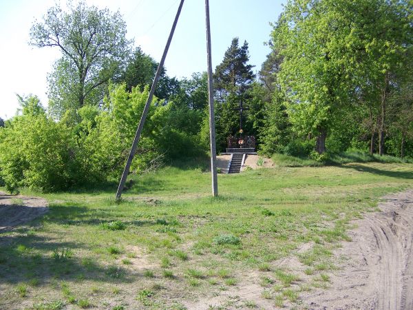 Krzyż na rozwidleniu dróg z Werska do Buczka i do Stołynia...