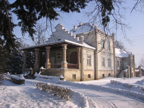 Przyborów-Podedworze Dworek z XIX w.