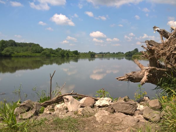 Wisła  w pięknym czerwcu .Niedziela 5 VI Anno Domini 2016 .