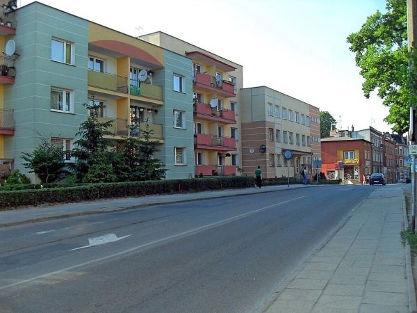 Bloki Spółdzielni Mieszkaniowej KOCIEWIE przy ulicy Sobieskiego