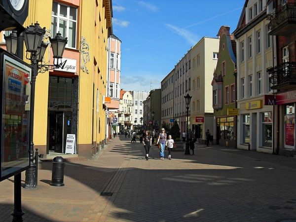 Ulica Tadeusza Kościuszki przy Starym Rynku