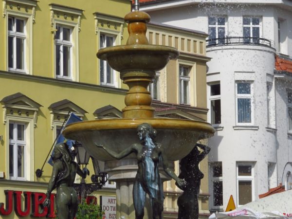 Fontanna w Rynku
