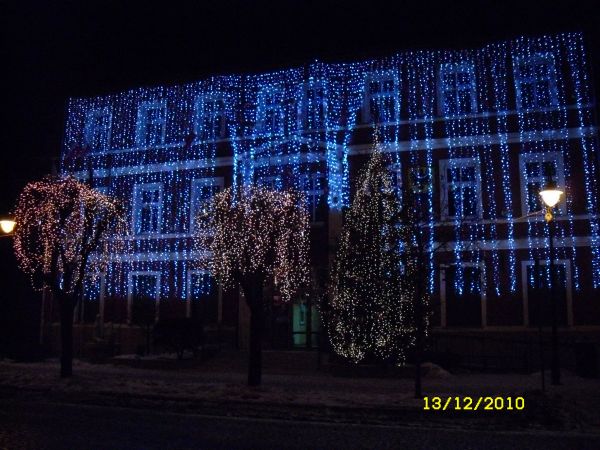 Nowa Sól Urząd Miasta w świąteczanej odsłonie