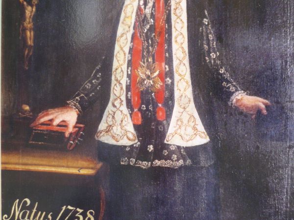 To najstarszy wizerunek Ostrowianina portret znajduje się w parafii konkatedralnej.