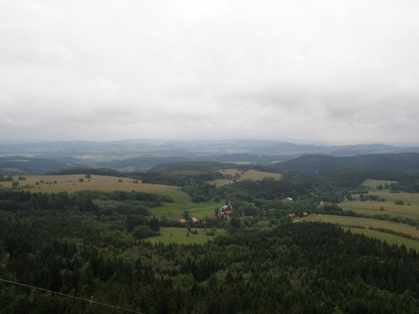 Pasterka - widok ze Szczelińca