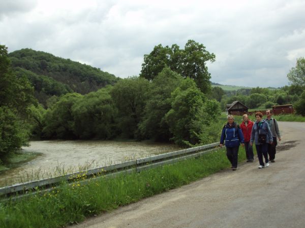 Rezerwat krajobrazowy "Przełom Osławy pod Mokrym", o pow.142,79 ha, swym zasięgiem obejmuje obszar Lasu Kiczerki - 560-521m npm przy rzece oraz Las Hłuboki za t