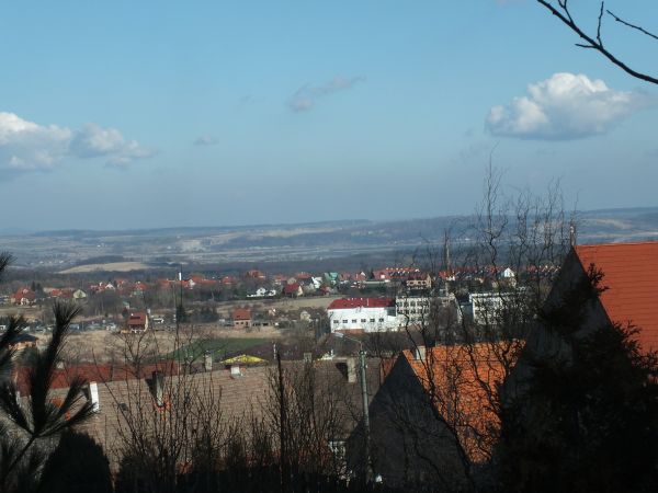 Widok na płn. osiedle Złotego Stoku