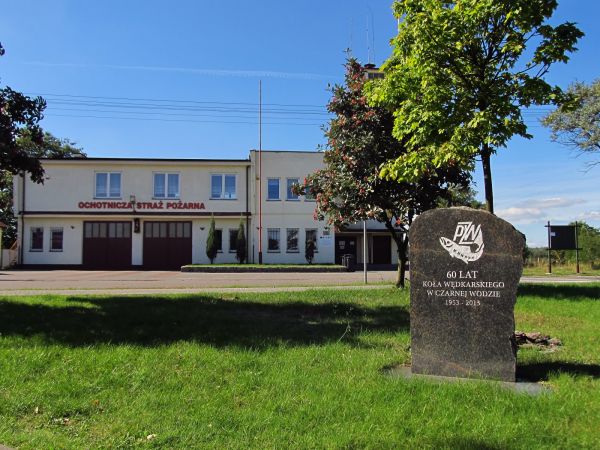 Centrum handlowe i zarazem centrum miasta przy drodze krajowej nr 22 (Gorzów - Elbląg).