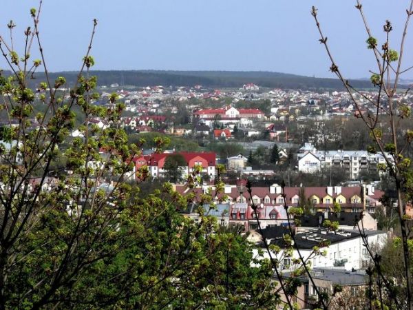 Panorama dzielnic zachodnich miasta