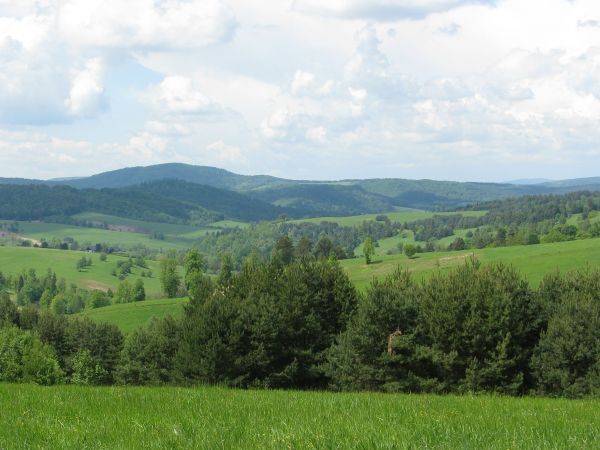 Beskid Środkowy - toż to "perełka landrynek pełna" - paleta barw i smaków, uczta dla serca i oczu, przy okazji : można sobie zanotować a nawet "szminką na tapec