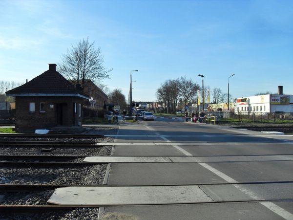 Przejazd kolejowy w ulicy Skarszewskiej