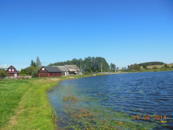 Zalew Sitawka na rzece Kumiałka.